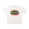 Satoshi Nakamoto Flame Oval Logo Tee